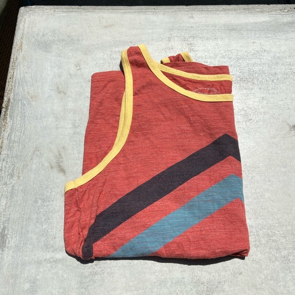 Threads 4 Thought Tank Top - Sunset Orange - Picture 3 of 3